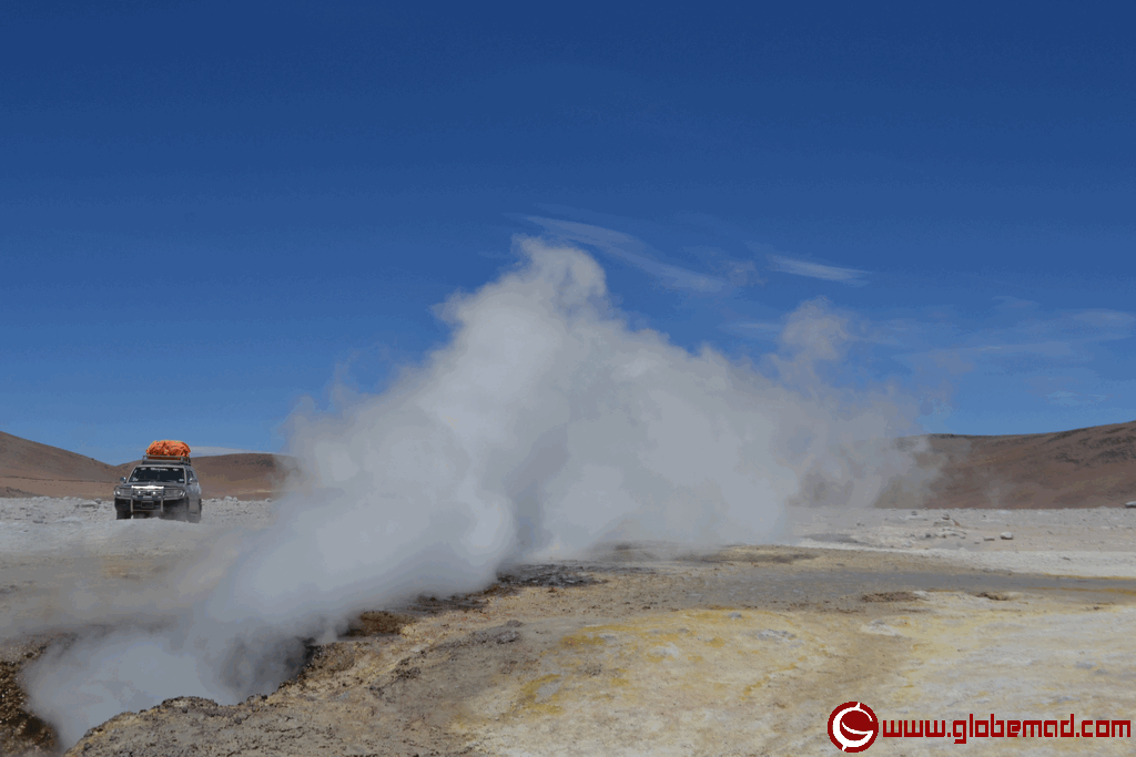 Bolivia salt flat tour photos geysers Globemad adventure travel