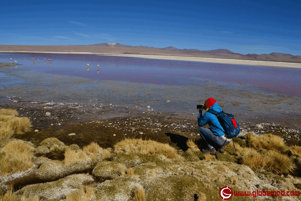 Emma tryon adventure travel photography Bolivia lake
