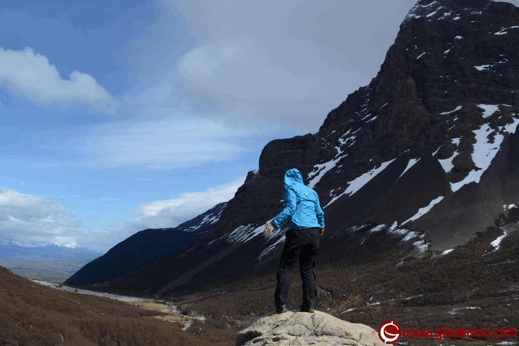 Torres Del Paine windy day 3 w trek