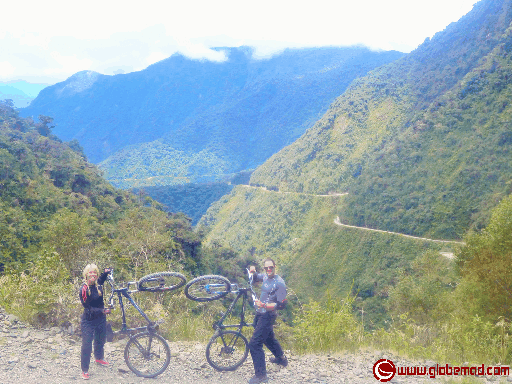 Worlds most dangerous road mountain biking Globemad travel tryon