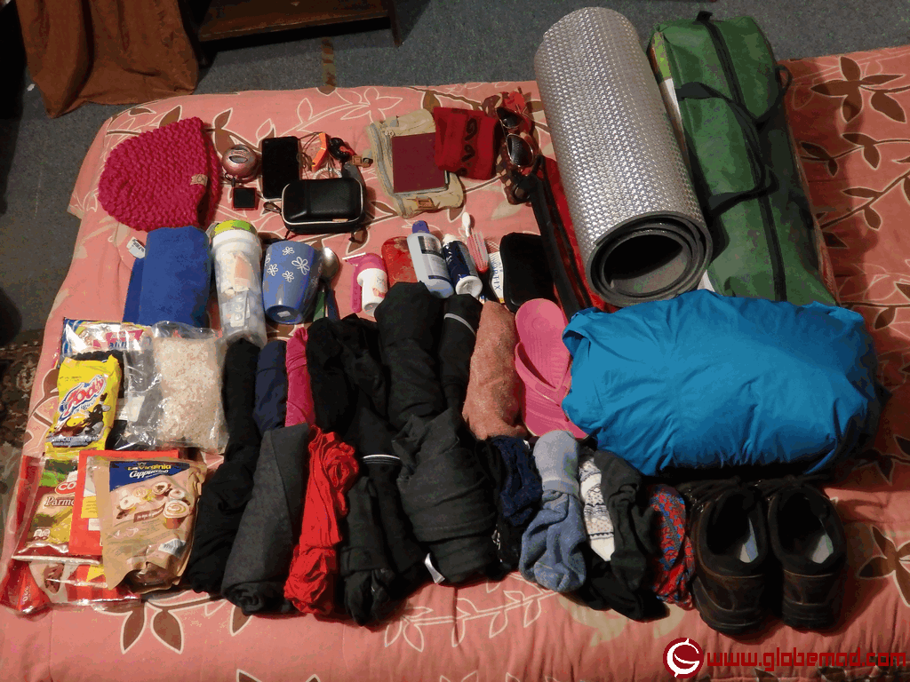 Patagonia W trek packing globemad