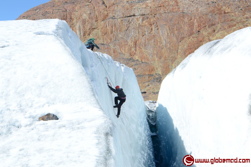 Patagonia Glacier Climb viedma glacier adventure ice climbing