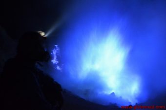 Trekking deep into a Volcano to Explore the Blue Lava of Java