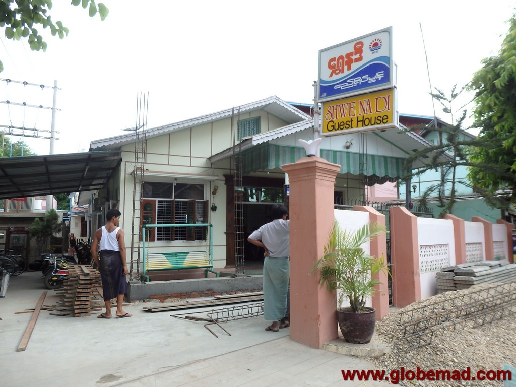 Budget guest house in Bagan Myanmar, cheap accommodation Globemad