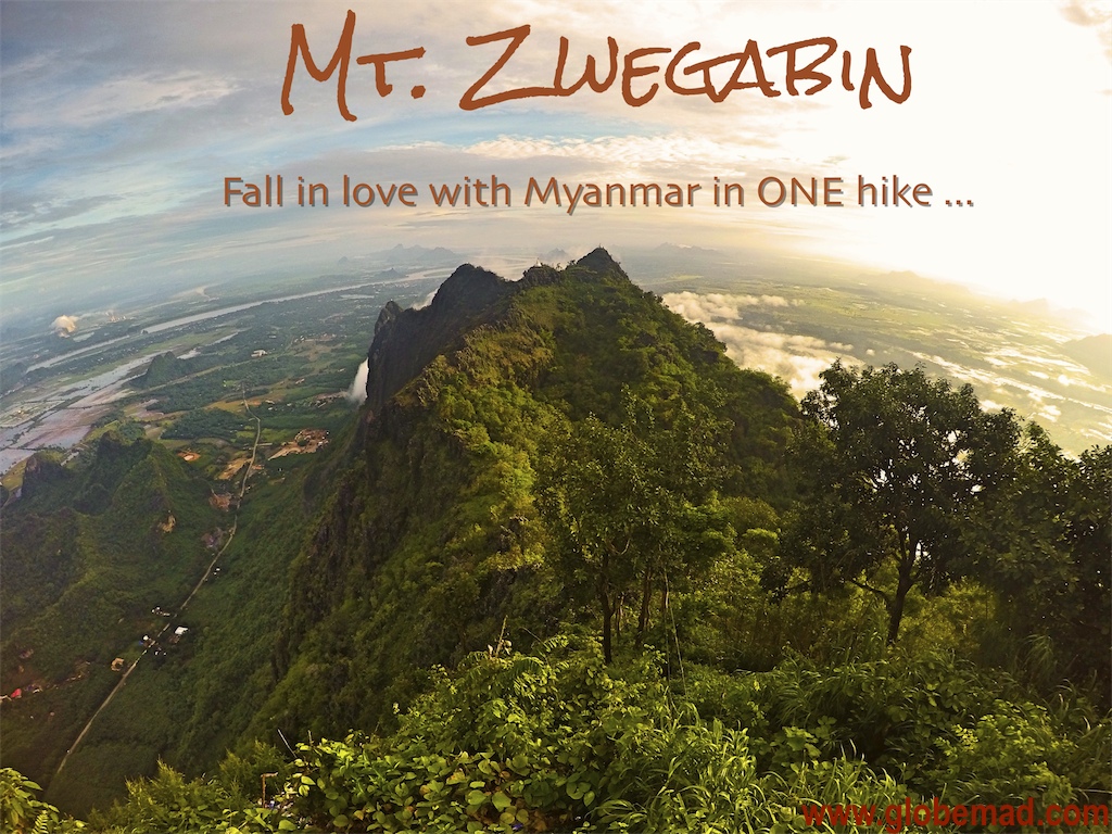Backpackers Trekking Mt Zwegabin Adventure Guide