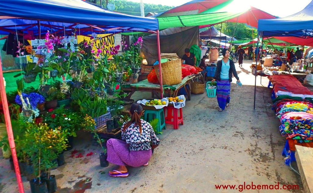 Kalaw town booking trekking Myanmar  