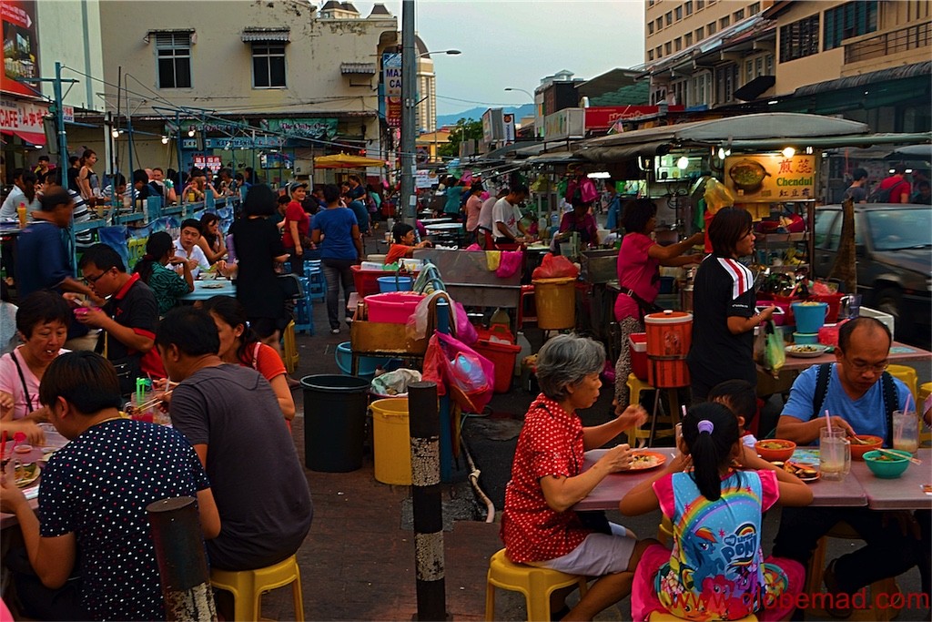 New lane hawkers near Komtar George town Penang Malaysia. New Malaysia Travel Guide Culture Top Budget Tips