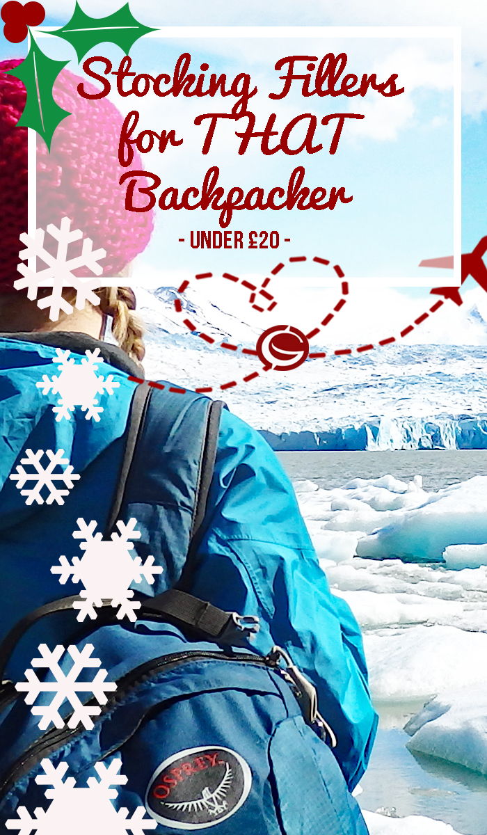 Stocking filler ideas for travellers. Things every budget backpacker needs Gift ideas for travellers, men and women - Globemad Blog