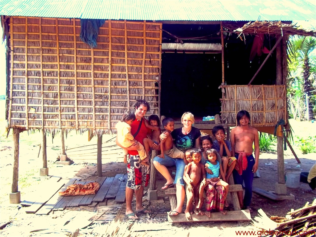 Love Cambodia childrens charity rural siem reap travel blog Emma Pete Tryon