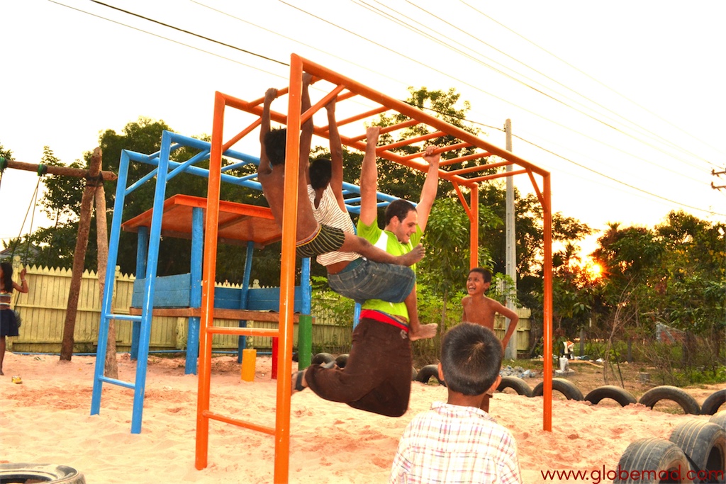 Love Cambodia childrens charity rural siem reap travel blog Pete Tryon