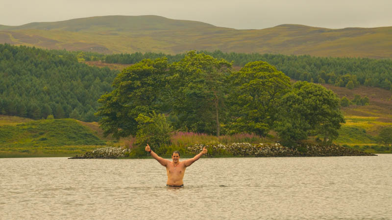 Loch Brora Swim Scotland road trip FULL North Coast 500 Itinerary