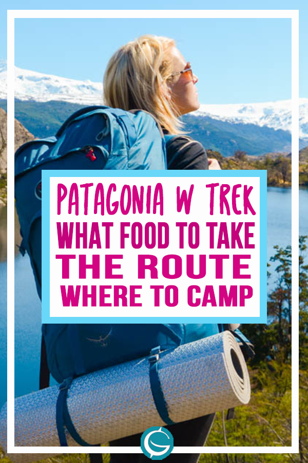 patagonia w trek hiking and packing guide maps